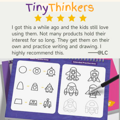 TraceTrek Magic Workbook- C