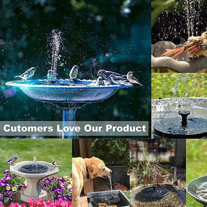 Eco-Friendly Solar Fountain