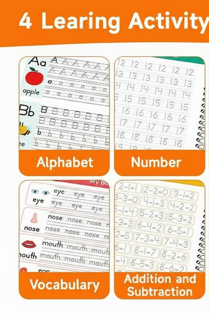 TraceTrek Magic Workbook