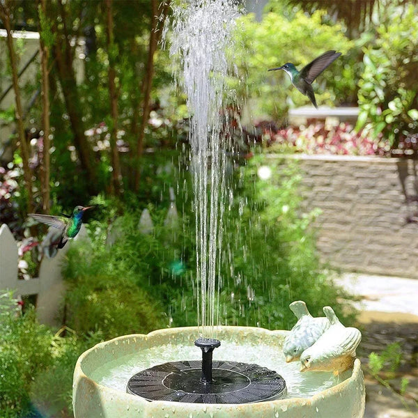 Eco-Friendly Solar Fountain