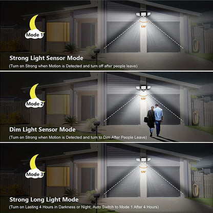 Bright Solar Motion Lights