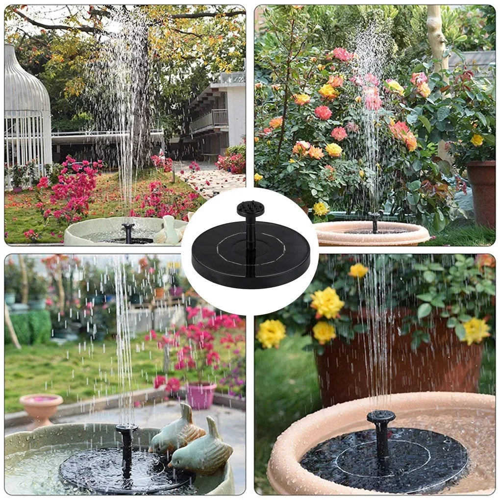 Eco-Friendly Solar Fountain