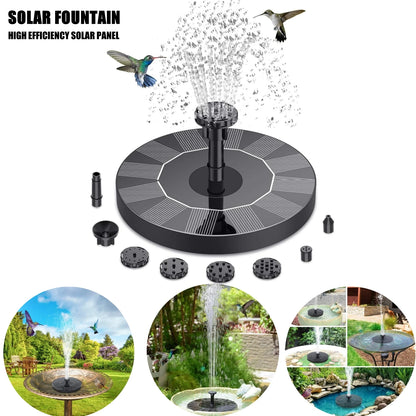 Eco-Friendly Solar Fountain