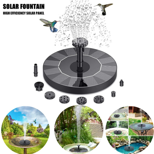Eco-Friendly Solar Fountain