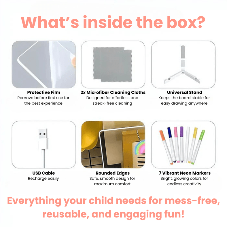 Magic Board™ - Where Creativity Lights Up!