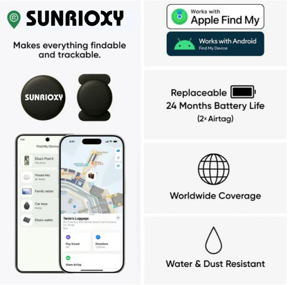 Kezvorya Smart Tracker Duo